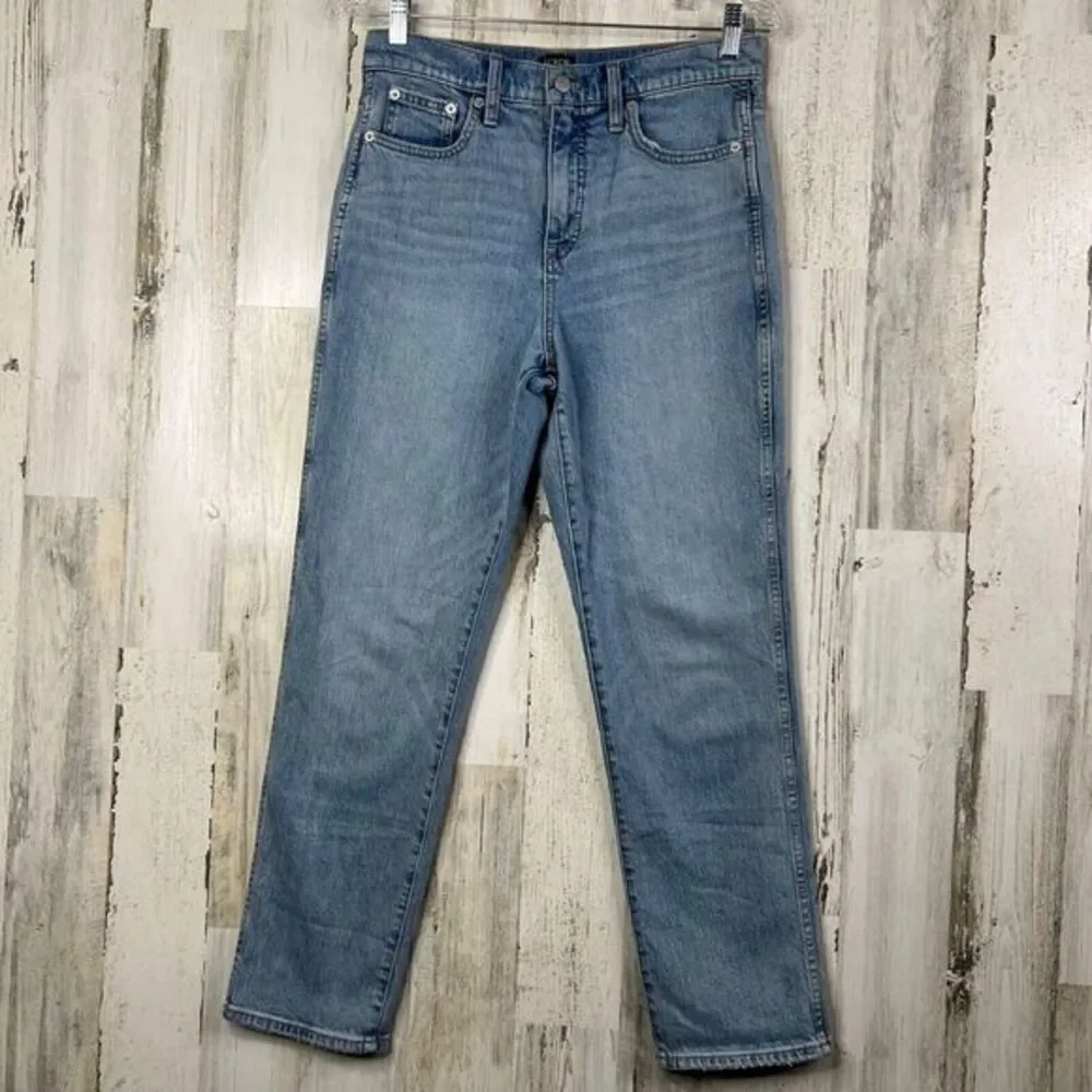 J. Crew‎ Classic Vintage Jeans Women's Size 27 Light Blue 5-pocket Denim